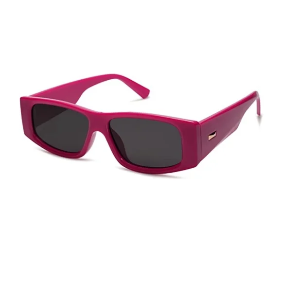 Accessories | New Pink Rectangle Polarized Sunglasses 